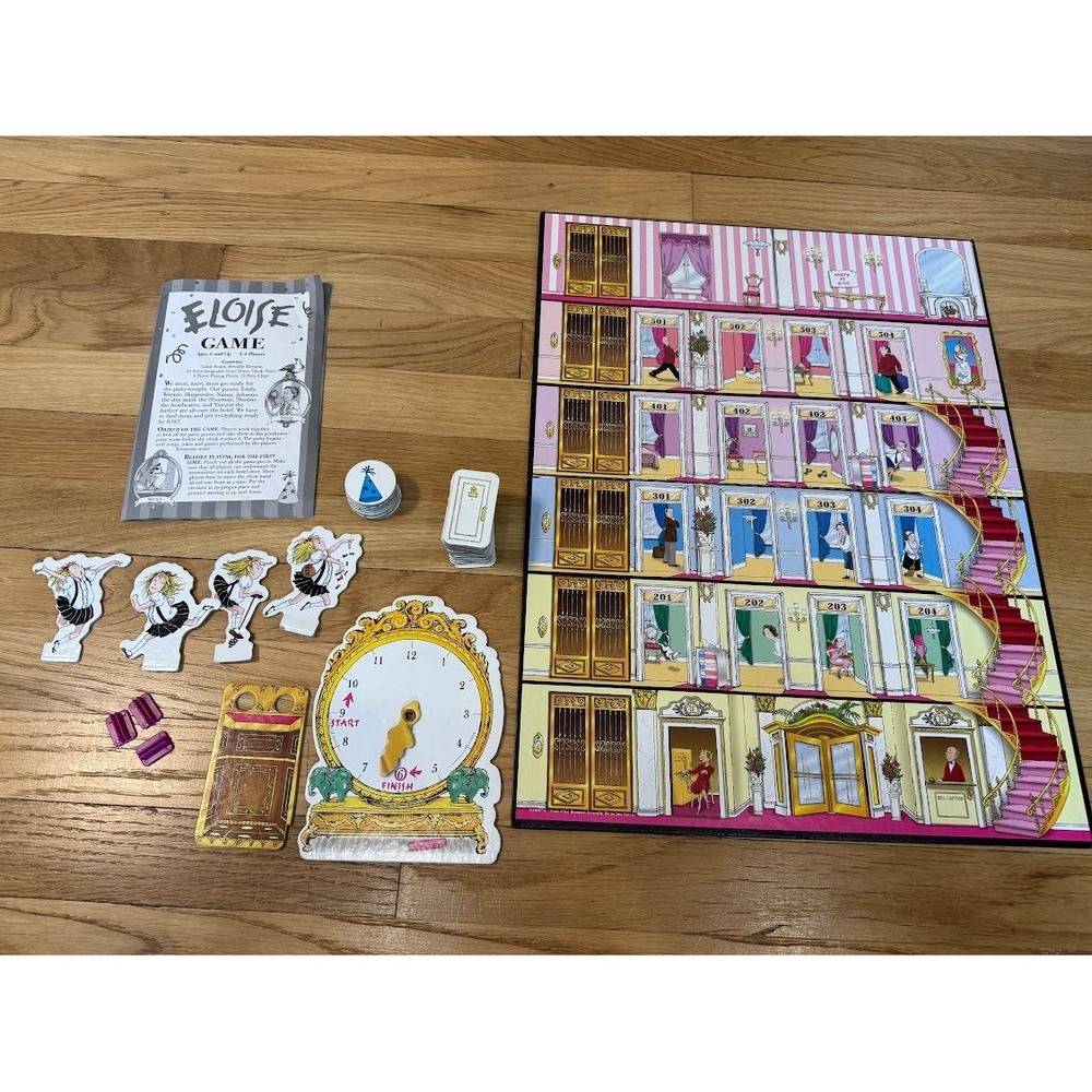 Vintage Eloise Board Game - Briarpatch Edition by Kay Thompson Ages 6 and Up - Picture 14 of 16